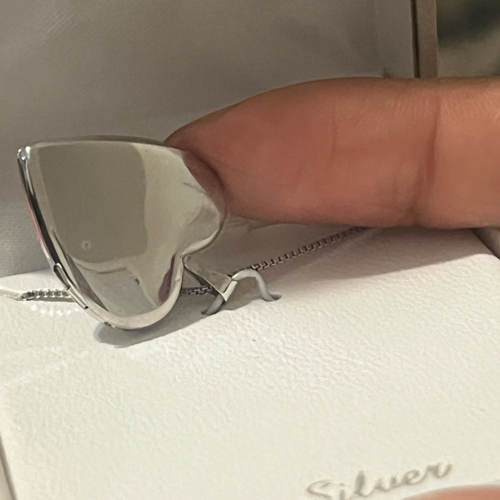 NWT Treasured Moments x Swarovski | Sterling Silver Heart Locket - Picture 6 of 6